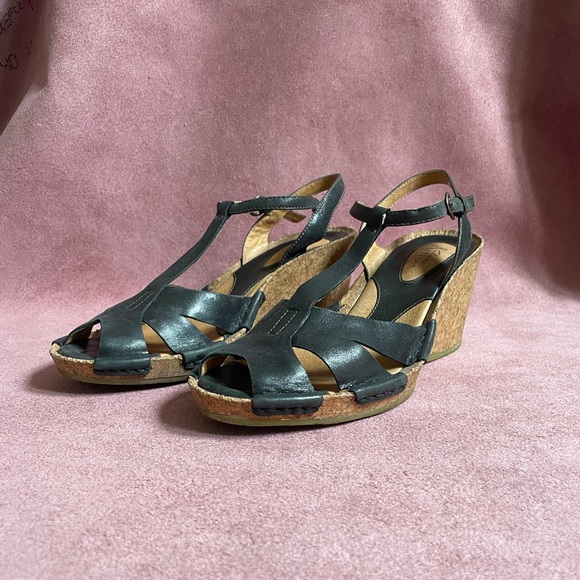 Clark’s cork wedge sandals y2k - Picture 5 of 6